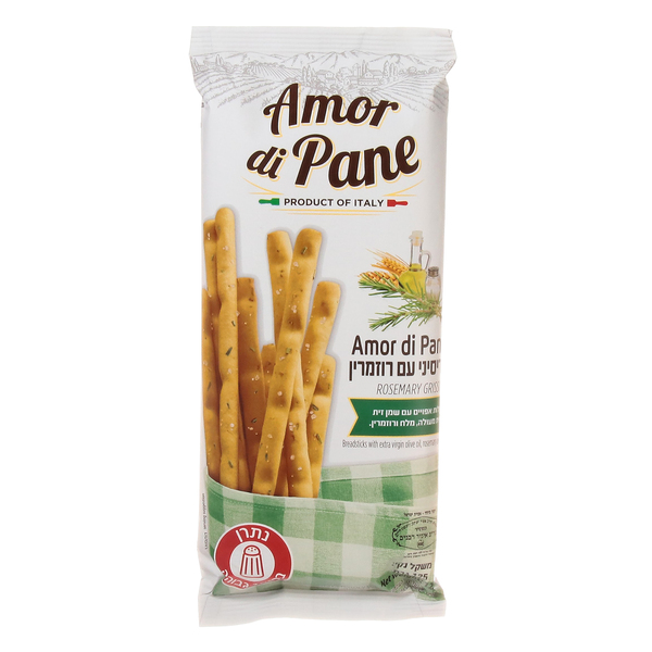 גריסיני רוזמרין AMOR DI PANE י 125 גר'