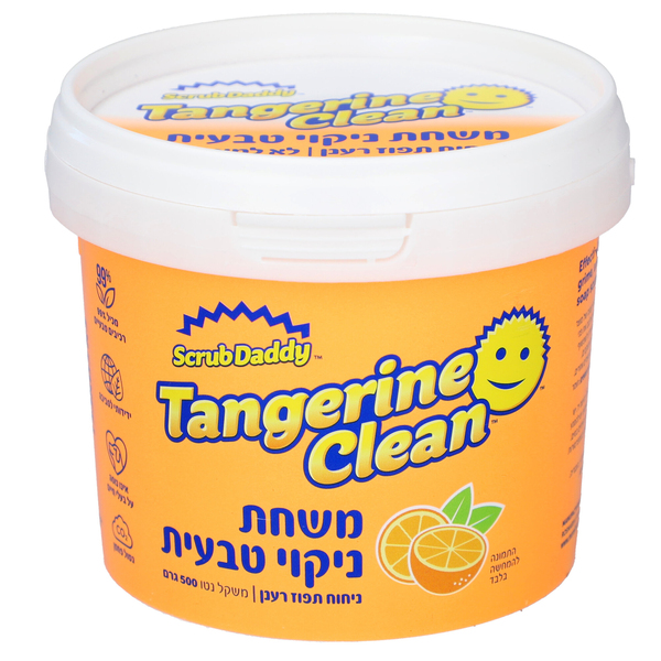 סקראב דדי משחת ניקוי טבעית בניחוח תפוז רענן