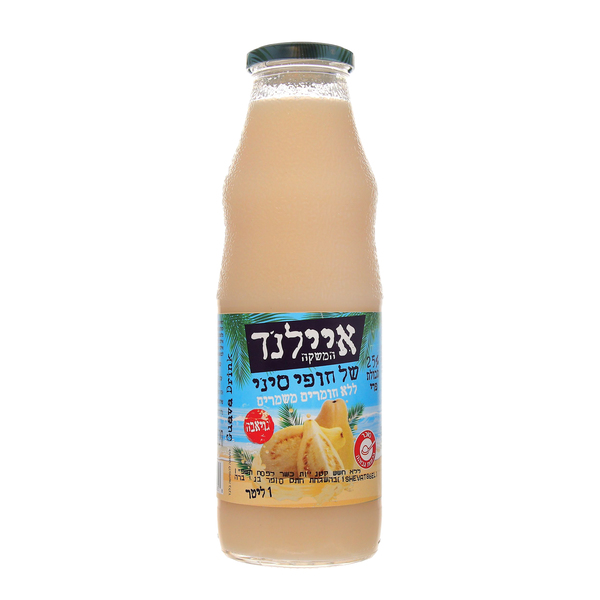 איילנד גויאבה בקבוק ליטר שישייה