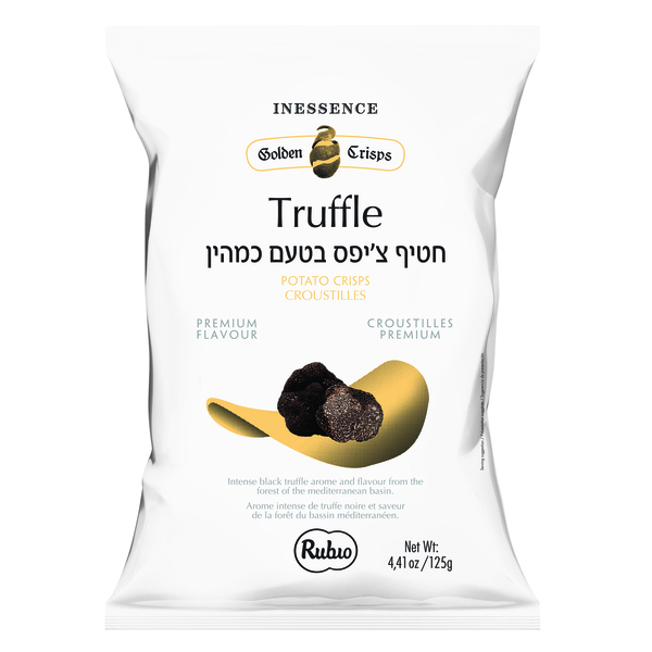 חטיף צ'יפס בטעם כמהין רביו 130 גרם - מידע תזונתי