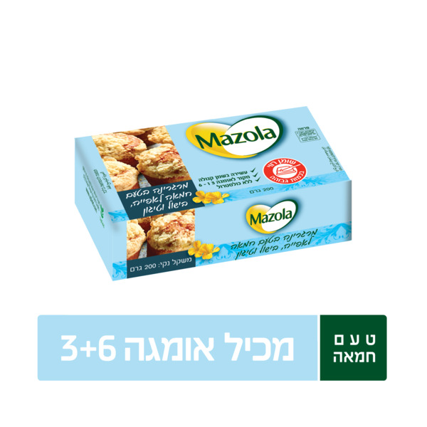 מזולה לאפיה בטעם חמאה 200 גר'