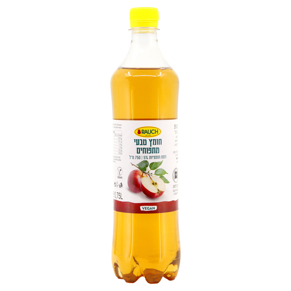 חומץ תפוחים 5% ראוצ 750 מ"ל.