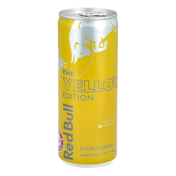 משקה אנרגיה מהדורת הקיץ RED BULL - מידע תזונתי