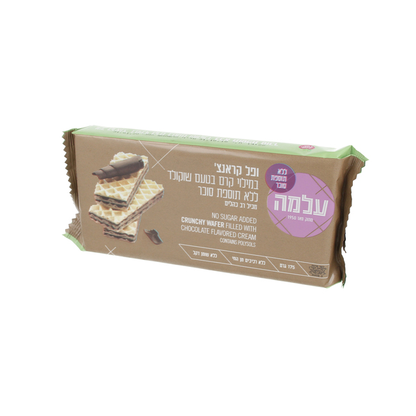 וופל קראנצ`מילוי קרם בטעם שוקולד 175 גר