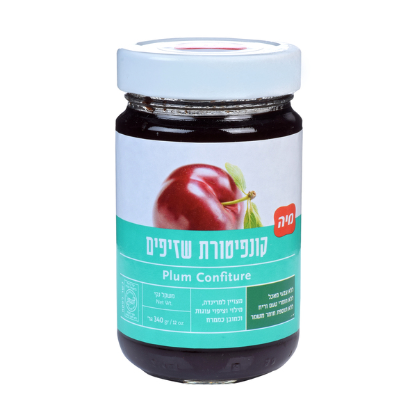קונפיטורה שזיפים 340 גרם