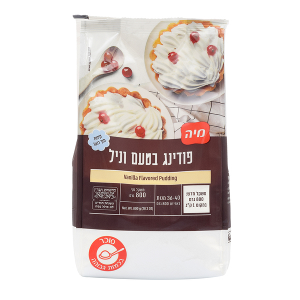 פודינג בטעם וניל 800