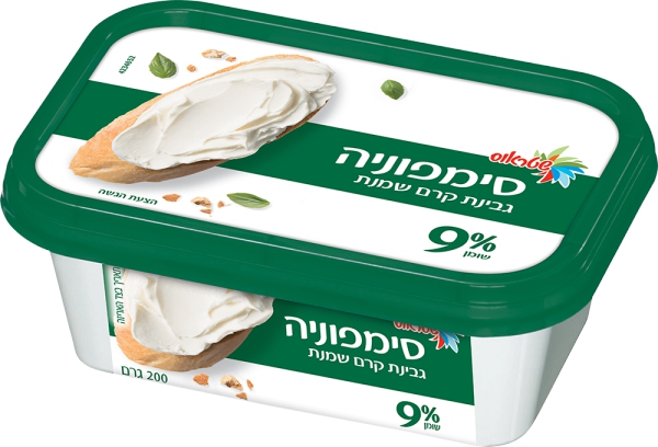 סימפוניה גבינת קרם שמנת 9%
