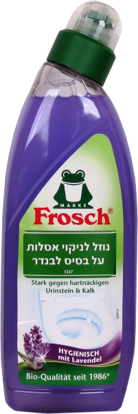 נוזל לניקוי אסלות על בסיס לבנדר