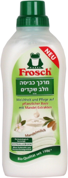 מרכך כביסה חלב שקדים
