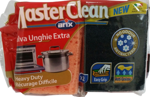 ספוגים אנטיבקטריאלי לניקוי קשה ARIX זוג