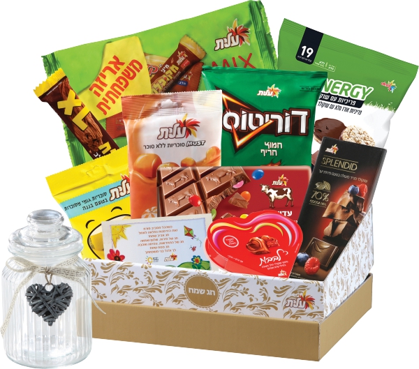 חבילת שי קופסת ממתקים בינונית
