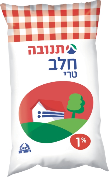 חלב טרי בשקית 1% - מחיר בפיקוח ממשלתי
