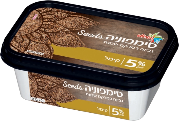 סימפוניה גבינה במרקם שמנת קימל 5%