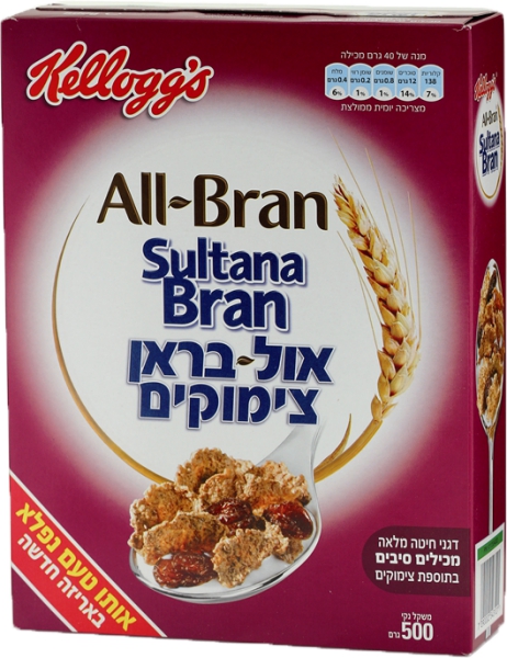 אול בראן פלקס עם צימוקים