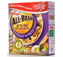 דגני בוקר אול בראן פירות ואגוזים