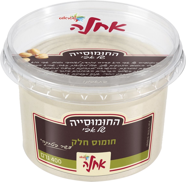 חומוס חלק עשיר בטחינה
