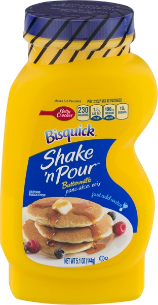 Bisquick Shake N Pour Pancake Mix B