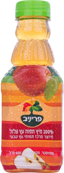 מיץ תפוח עץ צלול 100%
