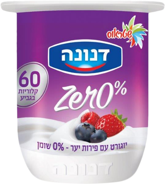 דנונה ביו יוגורט עם פירות יער 0.7% שומן