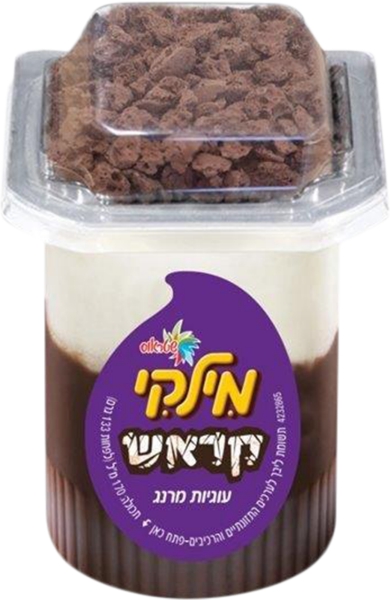 מילקי קראש מעדן חלב עוגיות מרנג