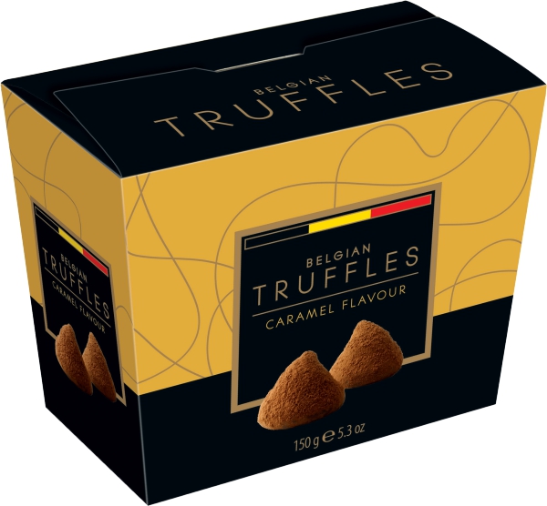 טראפל בלגי קרמל 150 גרם
