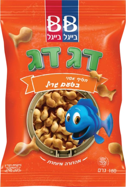 דג דג חטיף אפוי בטעם גריל