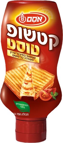 קטשופ טוסט בתיבול עדין