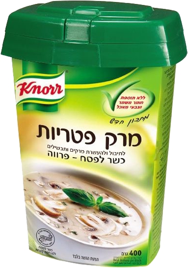 אבקת מרק פטריות כשל"פ