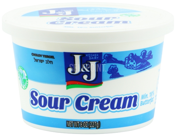 J&J Sour Cream 8 oz.