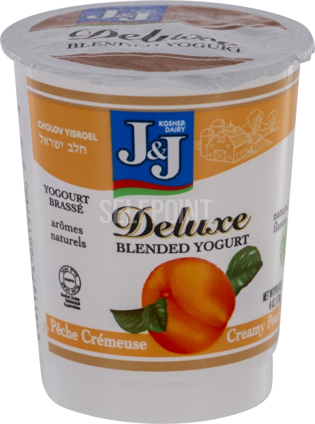 J&J Yogurt Deluxe Peach