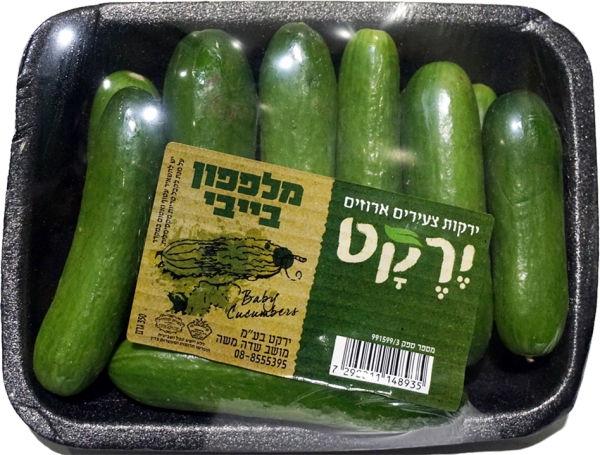 מלפפון בייבי ארוז