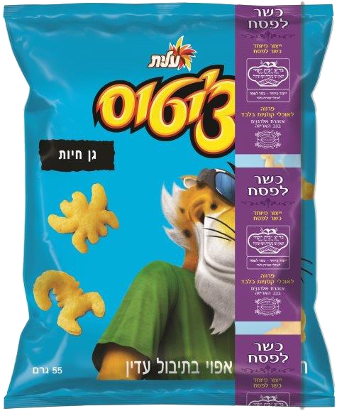 צ'יטוס גן החיות חטיף תירס אפוי בתיבול עדין