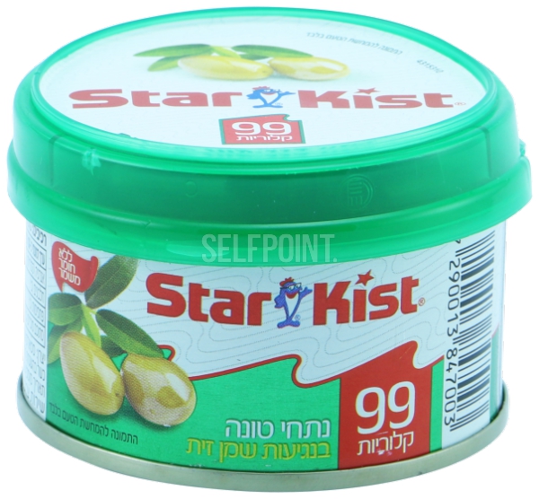 נתחי טונה בנגיעות שמן זית 99 קלוריות
