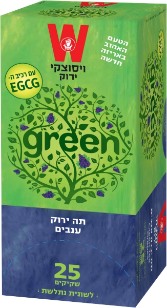 תה ירוק ענבים