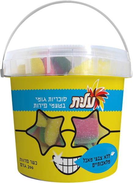 סוכריות גומי בטעמי פירות