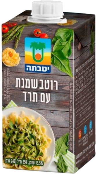 רוטב שמנת עם תרד 13.5%