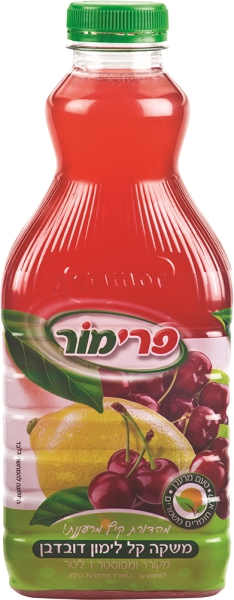 משקה קל לימון דובדבן