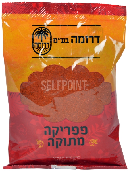 פפריקה מתוקה שקית 80 גרם "דרומה"