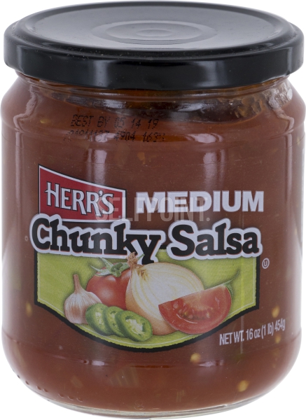 Herrs Salsa Med 16 oz