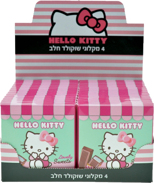 מקלוני שוקולד חלב הלו קיטי