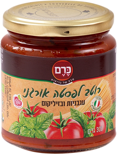 רוטב לפסטה אורגני עג