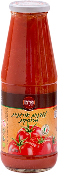 עגבניות אורגניות מרוסקות