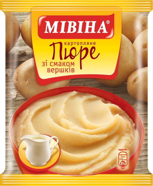 פירה בטעם שמנת