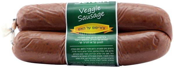 סייטן נקניק צ'וריסוס על האש