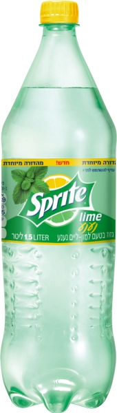 משקה ספרייט לימון נענע 1.5 ליטר