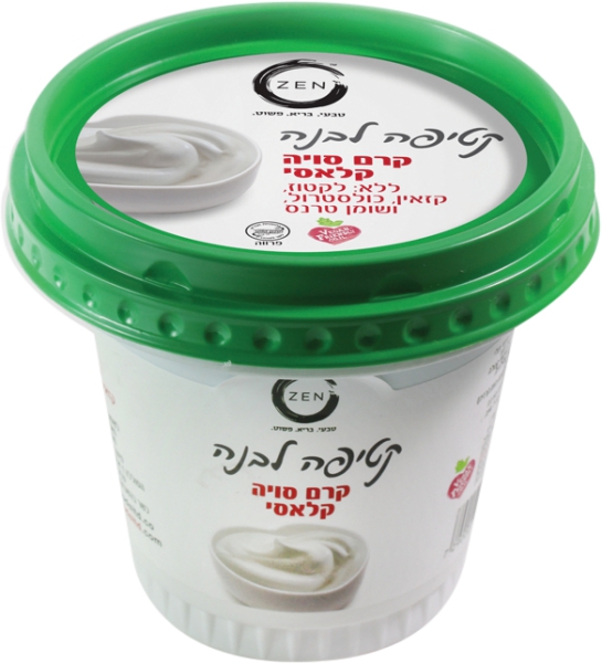 קטיפה לבנה קרם סויה קלאסי