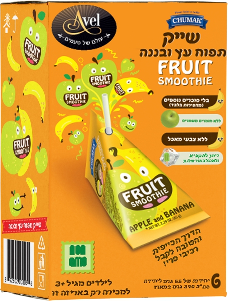 שייק תפוח עץ ובננה סמודי