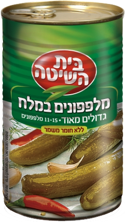 מלפפון במלח גדולים מאוד