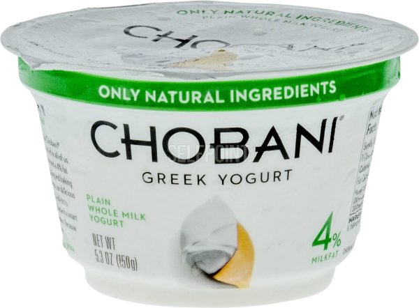 Chobani  Plain  4% Grk Yogur