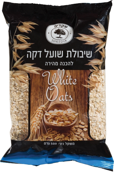 שיבולת שועל דקה  400 ג' שקדיה